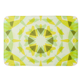 Tapete De Banheiro Bright Yellow Green Summer Star Dopamine Art