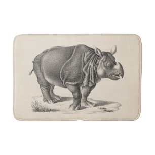 Tapete De Banheiro Brodtmann Rhinocerontes