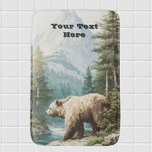 Tapete De Banheiro Brown Bear (Criador carregado)