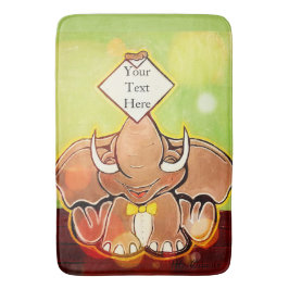 Tapete De Banheiro Bruce, O Elefante Bath Mat