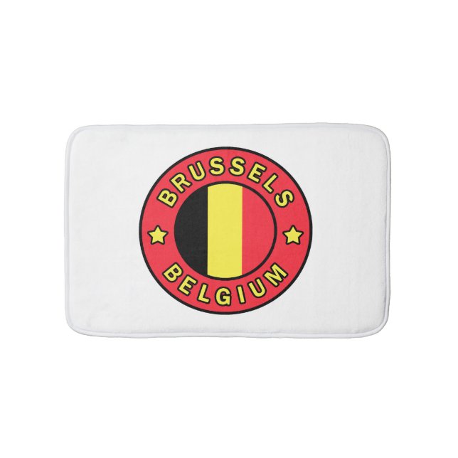 Tapete De Banheiro Bruxelas Bélgica (frente)