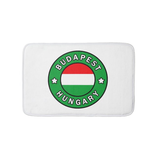 Tapete De Banheiro Budapest Hungria (frente)