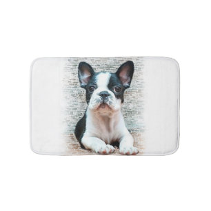 Tapete De Banheiro Buldogue francês