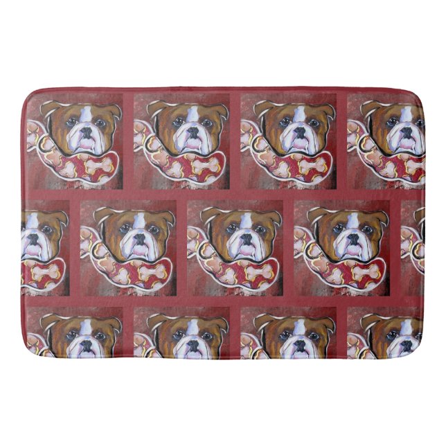 Tapete De Banheiro Bulldog     (Frente)