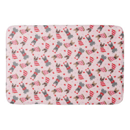 Tapete De Banheiro Bulls Franceses namorados