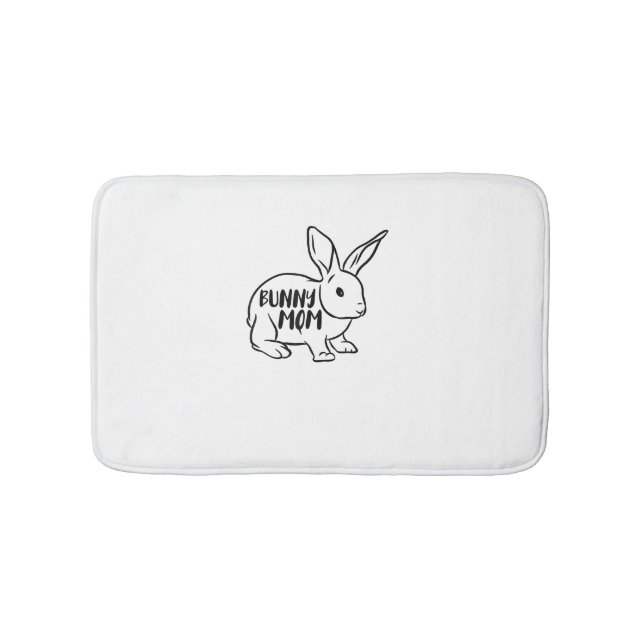Tapete De Banheiro Bunny Mãe Rabbit Lover (frente)