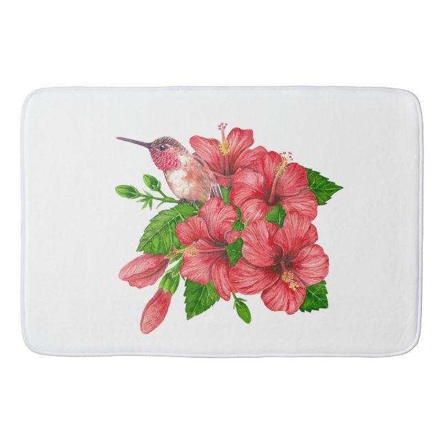 Tapete De Banheiro Buquê tropical (Frente)