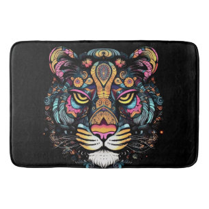 Tapete De Banheiro Cabeça de Tigre