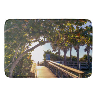 Tapete De Banheiro Cabeçalho para a praia Bath Mat