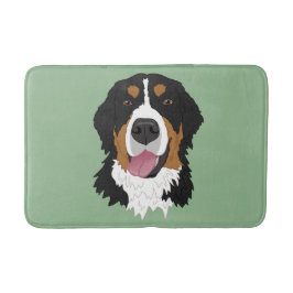 Tapete De Banheiro Cachorro da Montanha Bernese