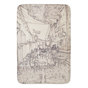 Tapete De Banheiro Cafe Terrace à Noite, Belas Artes, Van Gogh