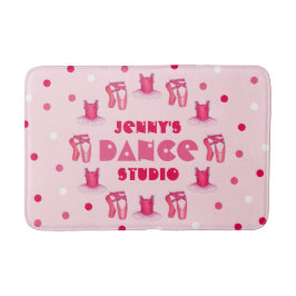 Tapete De Banheiro Calçados Tutu Ballerina Dance, Balé Rosa