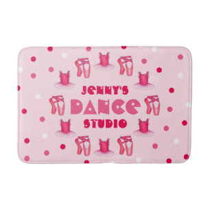 Tapete De Banheiro Calçados Tutu Ballerina Dance, Balé Rosa