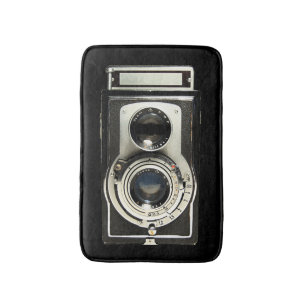 Tapete De Banheiro Câmera original do vintage