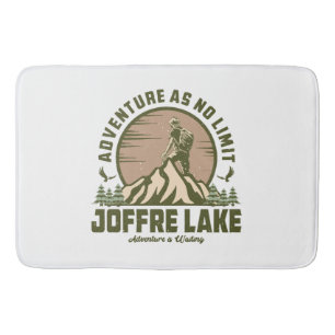 Tapete De Banheiro Caminhada Retro Joffre Lake