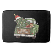 Caminhão de Natal Vintage Feliz Natal Homens Mulhe