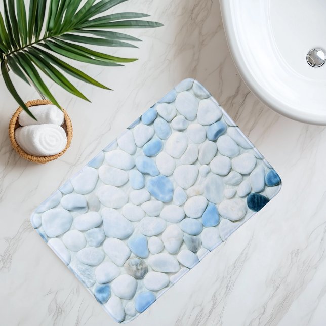 Tapete De Banheiro Caminho de Pedregulho Imitação Subaquático (Criador carregado)