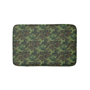 Tapete De Banheiro Camuflagem