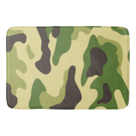 Tapete De Banheiro Camuflagem