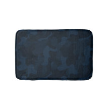 Camuflagem Azul Escuro Abstrato