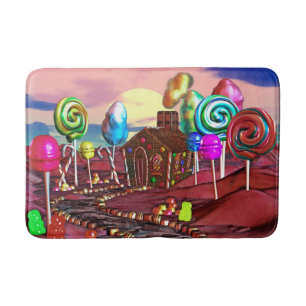 Tapete De Banheiro Candyland