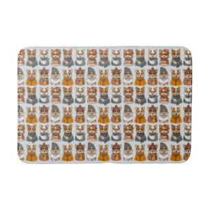 Tapete De Banheiro Caninos Motivos de Welsh Corgi