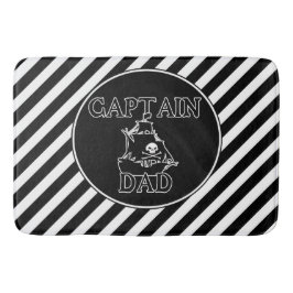 Tapete De Banheiro Capitão Pai - Galleon Bath Mat Ghosted
