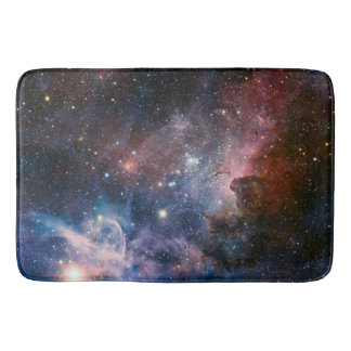 Tapete De Banheiro Carina Nebula Vermelha e Azul Telescópio Hubble