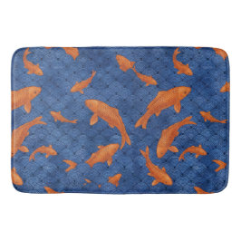 Tapete De Banheiro Carp In An Art Deco Ocean