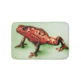 Tapete De Banheiro Casaco de banho ilustrado colorido - Sapo