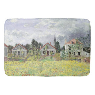 Tapete De Banheiro Casas em Argenteuil Claude Monet