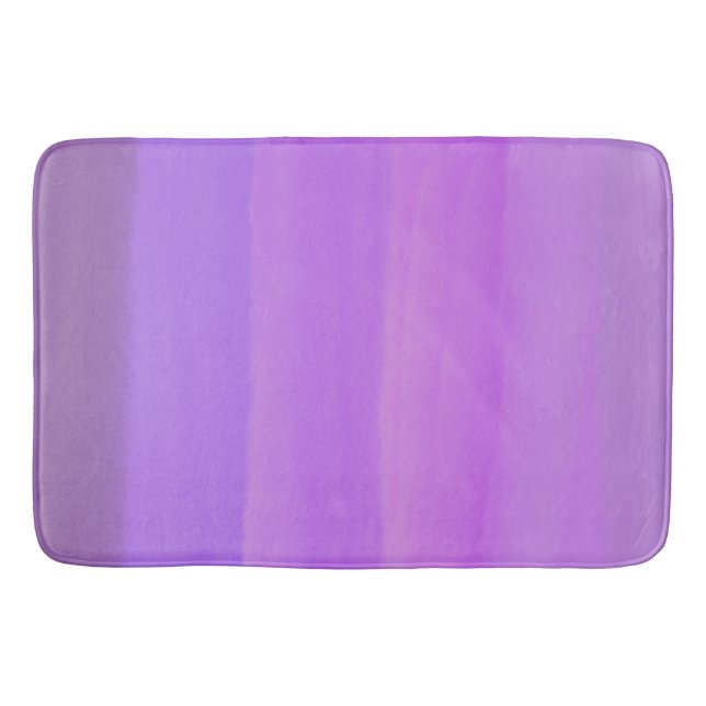 Tapete De Banheiro Cascata em roxo (Frente)