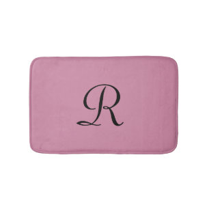 Tapete De Banheiro Cashmere Rosa, Pink, Monograma, Banho