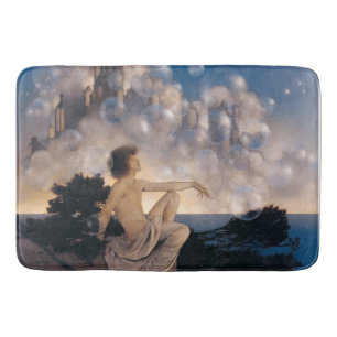 Tapete De Banheiro Castelos no Ar de Maxfield Parrish 1904 Fantasia V