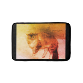 Tapete De Banheiro Cat Bath Mat