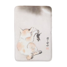 CAT E RATO por Kyosai Kawanabe)