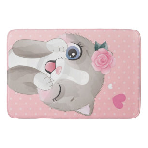 Tapete De Banheiro Cat Lover   Pequenos Gatinhos Cujos