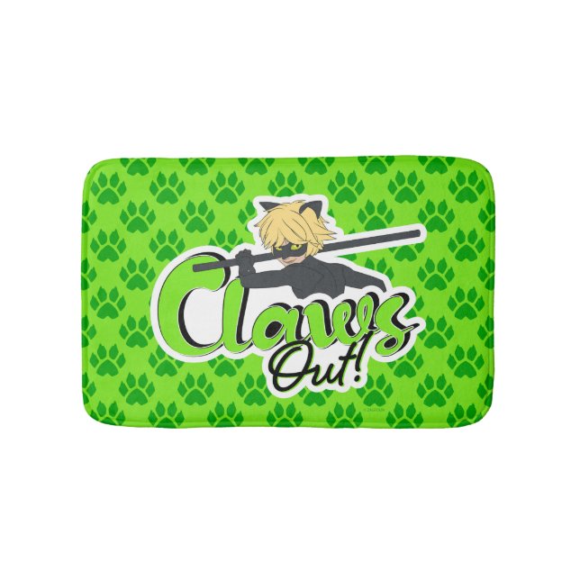 Tapete De Banheiro Cat Noir | Fecha! (frente)