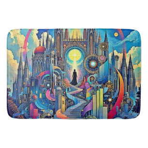 Tapete De Banheiro Catedral Celestial
