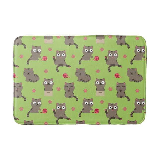 Tapete De Banheiro Cats Bath Mat (Frente)