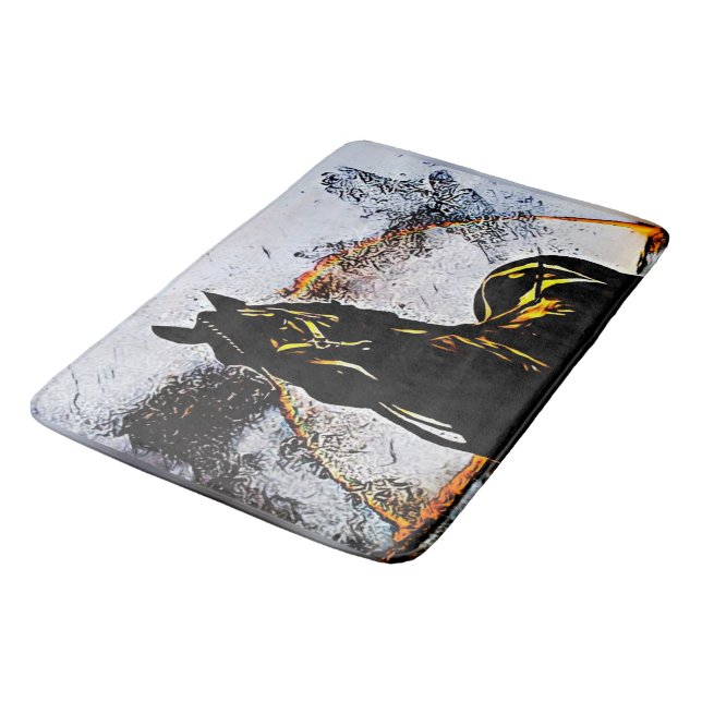 Tapete De Banheiro Cavalo Freshtastico 02-01 (Angulado)