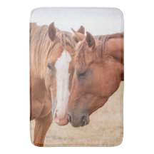 Cavalos que se infundem numa pastagem