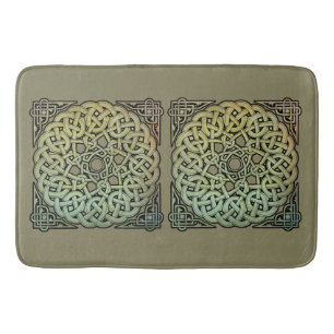Tapete De Banheiro Celtic Knotwork Mandala