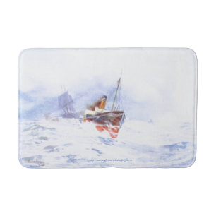 Tapete De Banheiro "Cemitério de Navios"