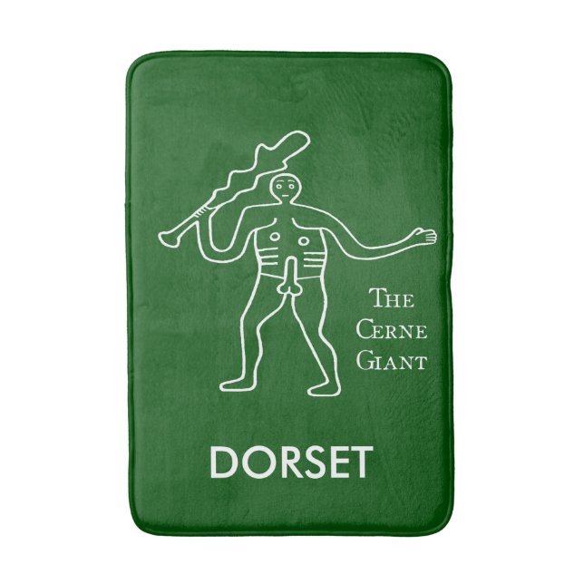 Tapete De Banheiro Cerne Giant, Green Man, Dorset (Frente Vertical)
