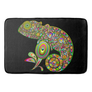 Tapete De Banheiro Chameleon Psychedelic Fantasy