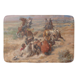 Tapete De Banheiro Charles M. Russell A Vida Forte