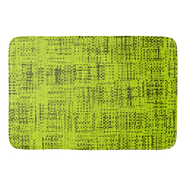 Tapete De Banheiro Chartreuse Tweed (Frente)
