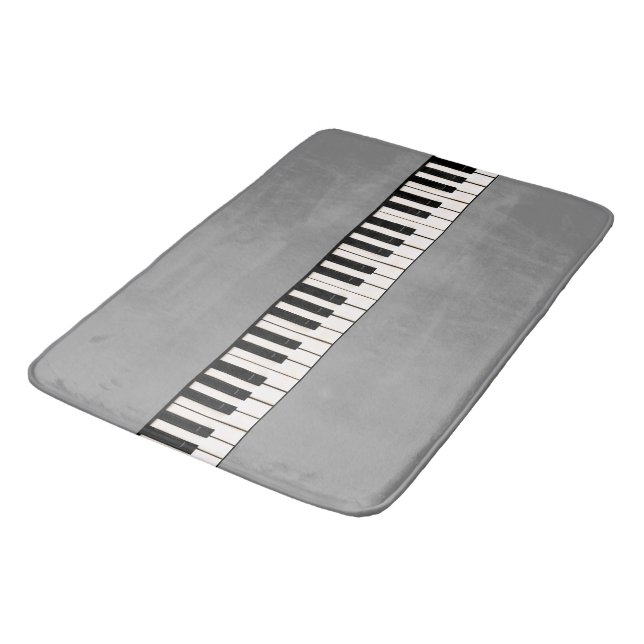 Tapete De Banheiro Chaves do Piano (Angulado)