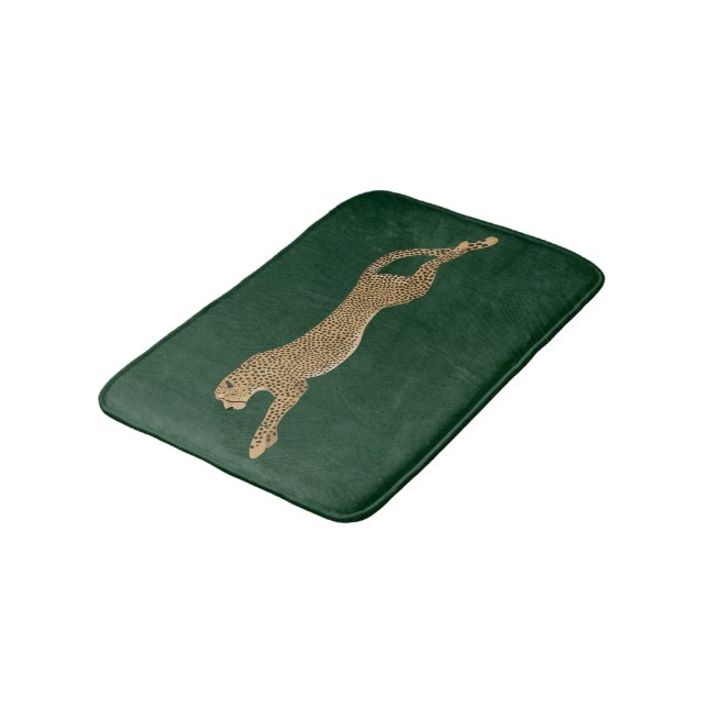 Tapete De Banheiro Cheetah Bathmat (Angulado)